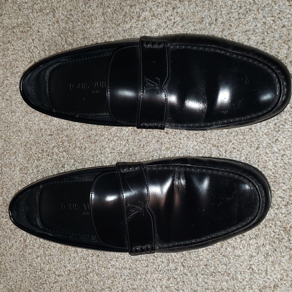 Louis Vuitton men's dress up loafers.